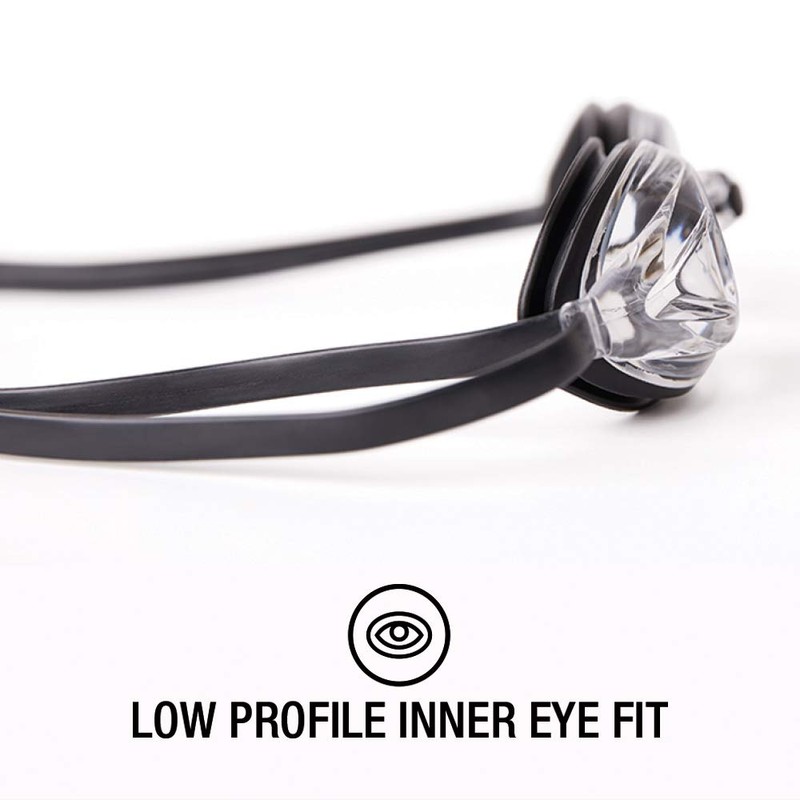 Speedo Jr. Vanquisher 2.0 Optical Goggle, Clear, -5.5