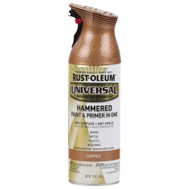 Rust-Oleum Universal All Surface Hammered Spray Paint, Copper