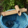 Bamboo Accents Zen Fountain Kit - Three-Arm, Split-Resistant Bamboo for