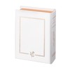 Lillian Rose Wedding Ring Book Box, White