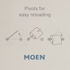 Moen Wellton Brushed Nickel 4-Piece Bathroom Accessory Collection, Includes Towel
