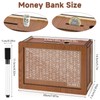 Meetory Money Saving Box, 10,000 Savings Challenge Box Countdown Value