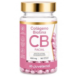 Cápsulas Faciales de Colágeno y Biotina 90 cápsulas Twist-Off Reafirma, Nutre y Revitaliza tu Piel