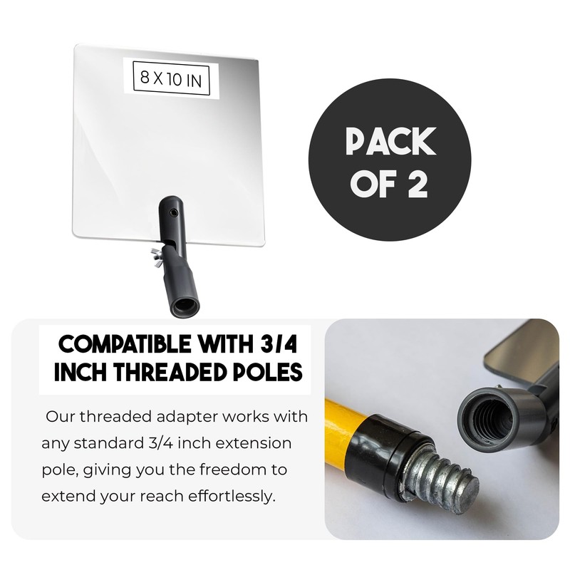 Extend A Vue - Flex Vue Inspection Mirror with Threaded