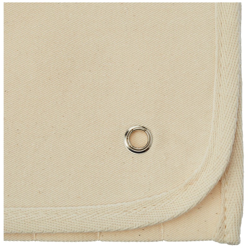 MAPAC Canvas Brush Roll-NATURAL, Fabric, 34x3x18 cm