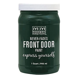 Modern Masters 275279 Front Door Paint, Quart, Satin Successful