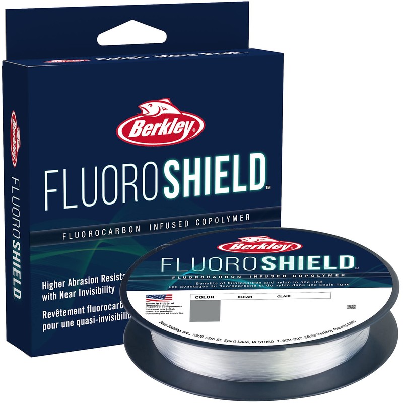 Berkley FluoroShield™, Transparente, 12 Libras, 5,4 kg, 300 Yardas, 274