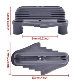 DBOO Center Scriber Line Scriber 2 Packs Center Offset Scriber Marking Tool Woodworking Center Finder Tool Gray Wood Scribe Marking Gauge