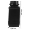 Ciieeo 2pcs Wide Mouth Reagent Bottles Thicken Plastic Vials for
