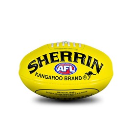 Sherrin Super Soft Touch Junior Football - 22cm, Yellow