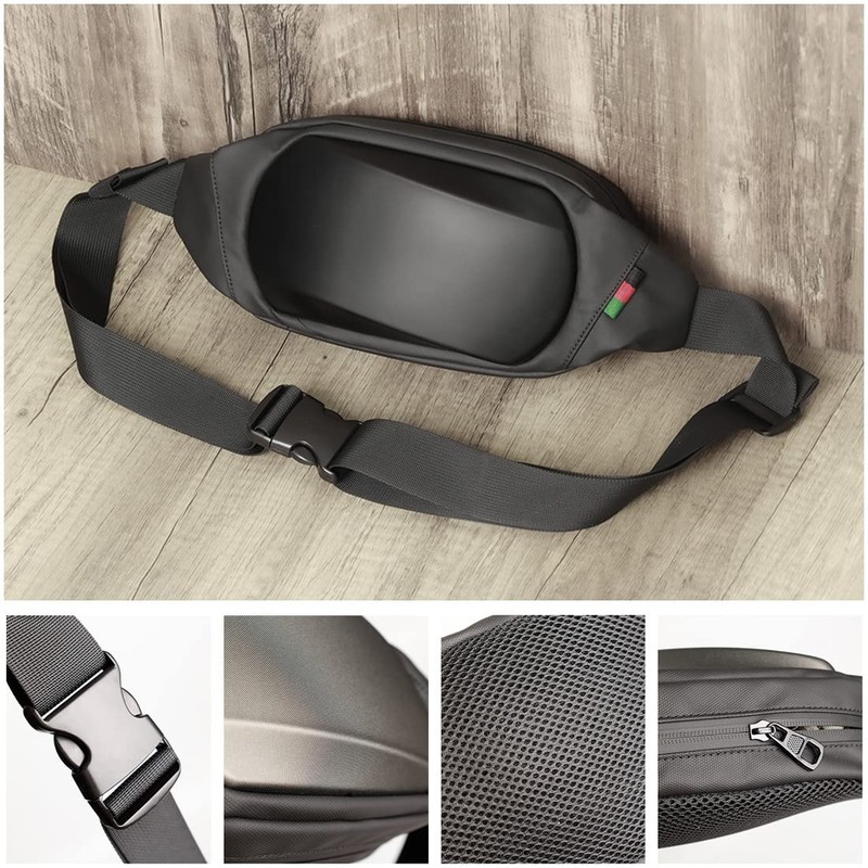 Cenvins One Shoulder Men's Midbody Bag, Crossbody Bag, Shoulder Bag,