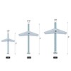 Sutemribor 1/8 Inch, 3/16 Inch, 1/4 Inch Toggle Bolt and