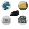 Medizinische Blockhaube, kurzes Haar, Uni, 100 % Baumwolle (Türkisgrün)