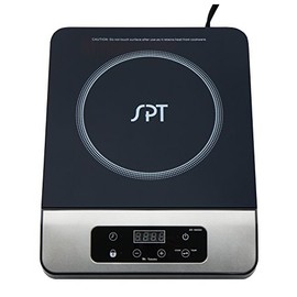 SPT SR-1885SS 1650W Induction Cooktop, one size, Stainless Steel/Black
