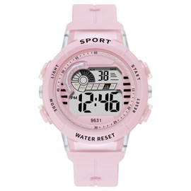 Digital Wristwatch, Waterproof, Girls, Watch, Multi-functional, Assorted Colors, Boys and Girls, Day Display, Alarm Clock, LED Analog Display, Stylish, Cute, Elementary School Students/Middle School