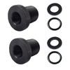 2-Pack Thread Adapters and Rubber Washers, 1/2 * 28-3/4 *