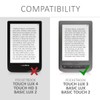kwmobile Case Compatible with Pocketbook Touch Lux 3/Basic Lux/Basic Touch