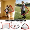 BaseGoal Kids Portable Soccer Goals for Backyard, 5x4ft,Easy Set up