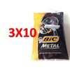 Bic Metal Disposable Men's Shaving Razors, 10-Count x 3 Packs