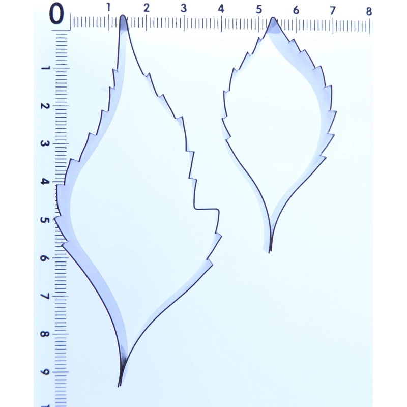 Dahlia Leaf Cutter Set - Stainless Steel - Sugarcraft Cutter