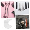Baluue Beauty Scissor Holder Clear Acrylic Storage Case for Hair