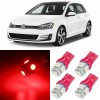 Unbranded 13 x Red Interior LED Lights Package For 2010