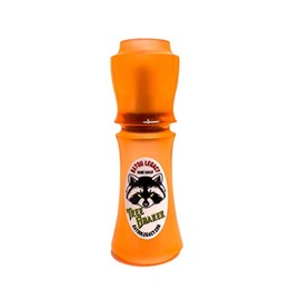 Bayou Legacy Game Calls Tree Shaker Double-Reed Coon Squaller Orange Glow Limited Edition
