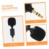 OSALADI 2pcs Bendable Live Streaming Microphone for Laptop Tablet and