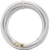SKT 5 m Gold Plated F-connector F-Plug Triple-Shielded Coaxial Cable