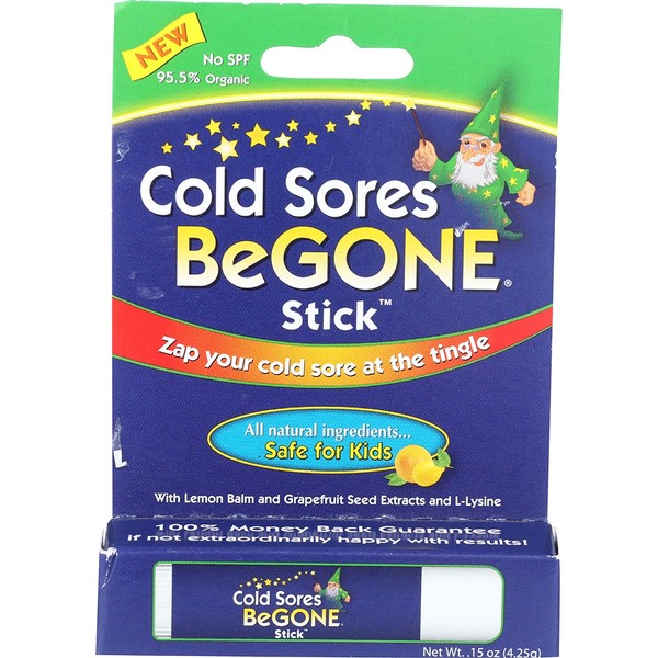 Cold Sores Begone Cold Sore Treatment 1 Stick 0.15 Ounce