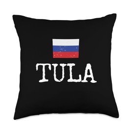 Tula Souvenir Russia Vacation Russian Women Men Travel Throw Pillow