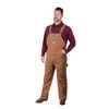 Liberty Men's Duck Bib Overall, Pecan, 46x32
