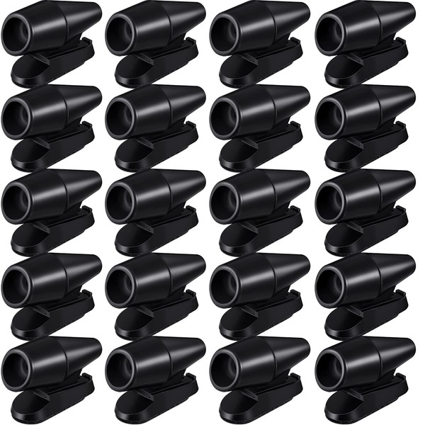 Frienda 20 Pieces Deer Whistle Save a Deer Whistles Avoids Collisions, Deer Whistles for Car Deer Warning Devices Animal Alert for Cars and Motorcycles (Black)