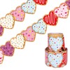 JarThenaAMCS 65.6Ft Valentine's Day Bulletin Board Borders Cute Heart Cookie