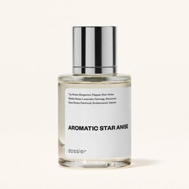Aromatic Star Anise, Dossier, Men, 50ml, Eau De Parfum, Bergamot, Star Anise, Lavender, Geranium, Patchouli, Amberwood, Vetiver
