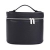Makeup Bag, Leather Makeup Organizer Case With Compartments and Handle