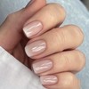 Hkanlre Medium Nude Press on Nails Cute Fake Nails Tips