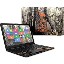 MightySkins Skin Compatible with HP 15t Laptop 15.6" (2017) - Deer Hunter | Protective, Durable, and Unique Vinyl Decal wrap Cover | Easy to Apply, Remove, and Change Styles | Made in The USA