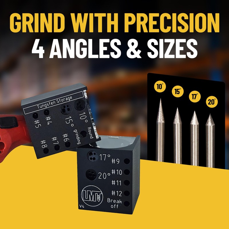 LMT Tungsten Grinder V4 Rotary Tool for TIG Welding -