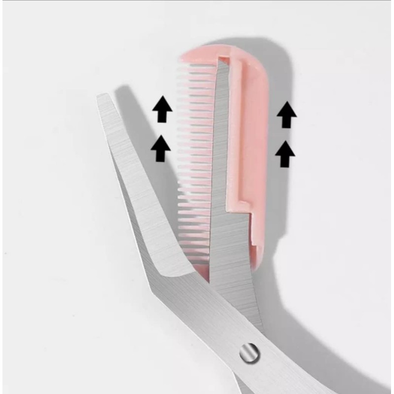 Eyebrow Shaper - Thinning Bushy Eyebrows with Scissors & Comb