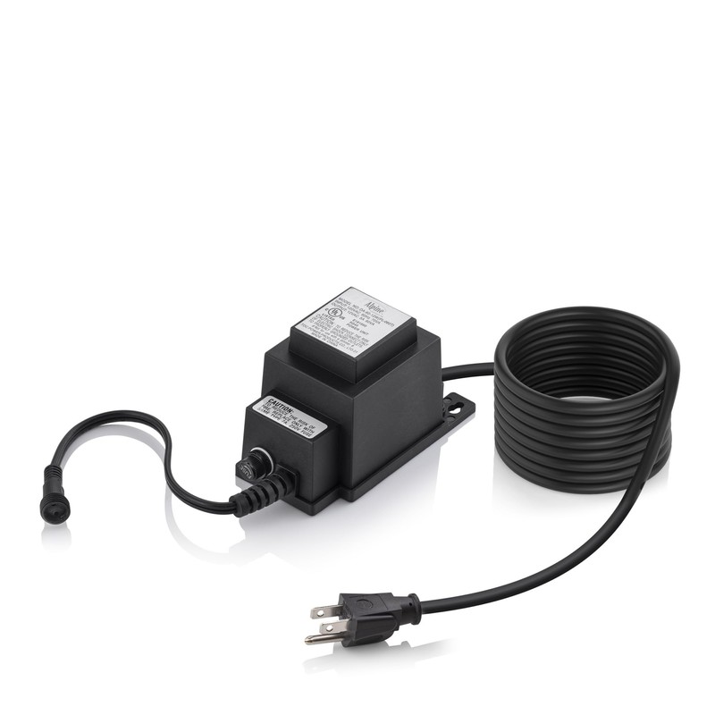 Alpine Corporation Outdoor 60W Replacement Transformer for Fountains and Lights