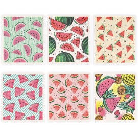 Set of 6 each Swedish Dishcloth | ECO Friendly Absorbent Cleaning