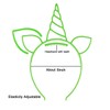 Candygirl Girl's Plastic Headbands Tiara Bunny Cat Bow Hairbands (012