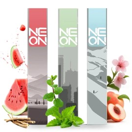 NEON Herbal Diffusion Pen | Watermelon Mint Lavender Extract for Lung Support & Oral Freshness