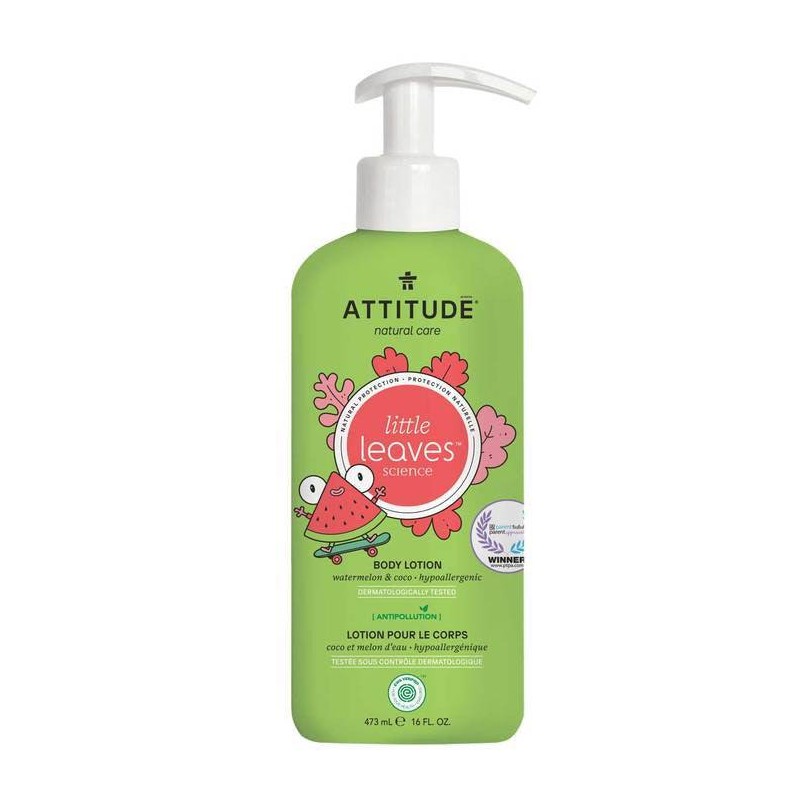 Attitude Little Leaves Natural Body Lotion 473mL, Vanilla & Pear