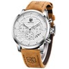 BENYAR Quartz Chronograph Waterproof Watches Business and Sport Design Leather