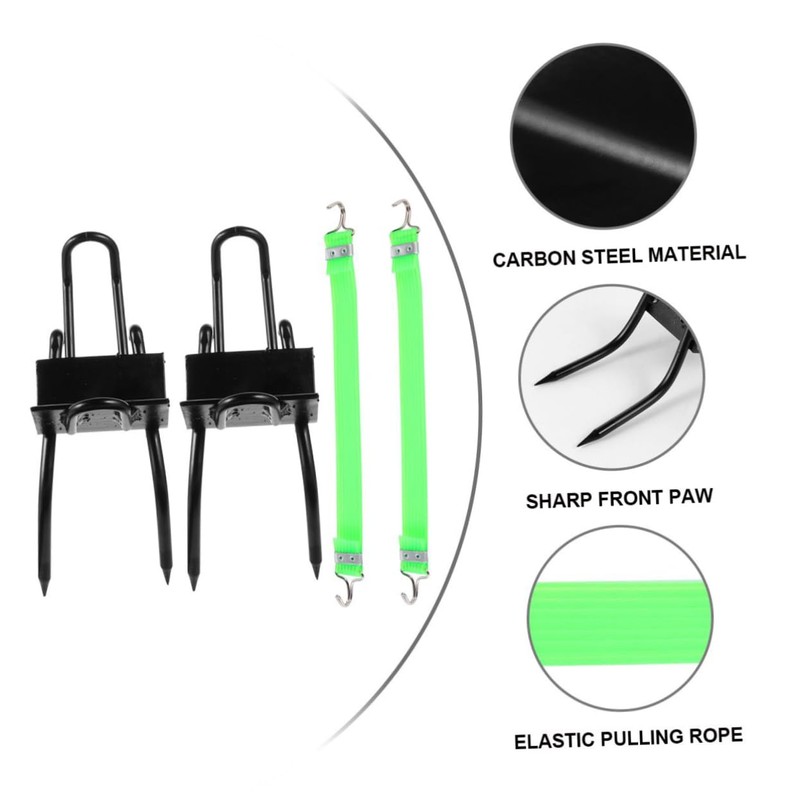 CORHAD Tree Climbing Tools Set Carbon Steel Spikes Shoes for