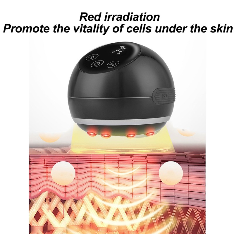 Electric Cupping Machine 5 Heating 5 Suction Gears Negative Pressure
