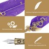 Oauir Gusix Quill Pen Ink Set, Feather Pen Calligraphy Pen