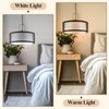 Weewooday 2 Pack 2 Tier Light Shade Ceiling 30cm Modern